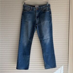 Vintage London Men's Blue Straight Leg Jeans